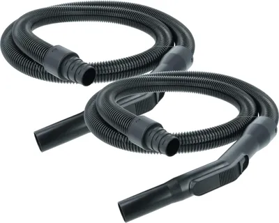 Produktbild von vhbw 2x Universal Ersatz Schlauch für gängige Staubsauger - Flexibel, 1,8 m, Handgriff, 32mm / 35 mm / 38 mm Rundanschluss