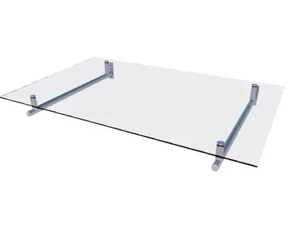 Produktbild von Terrando Edelstahlvordach Emmett