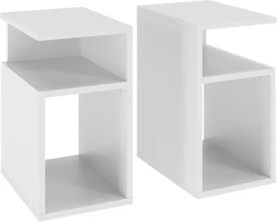 Immagine prodotto di Comodino Vicco Elios Bianco Set di 2, Model 56391