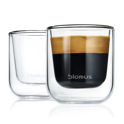 Immagine prodotto di Set di 2 bicchieri thermos per espresso NERO - Blomus