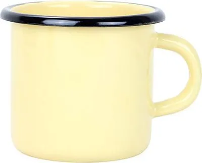 Produktbild von Belis Emaille-Becher 8 cm/0,35l creme, hergestellt für /SFINX