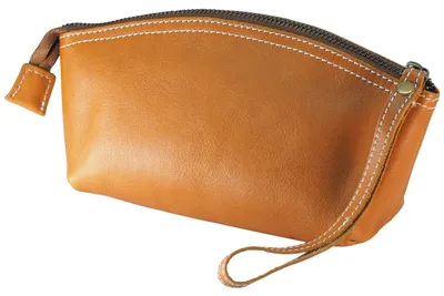 Zdjęcie produktu dla Elzusha - Elegancka kosmetyczka ze skóry naturalnej dla kobiet i dziewcząt