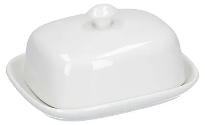 Zdjęcie produktu dla La Porcellana Bianca - Maselnica z pokrywką 14 x 11 cm Terrine