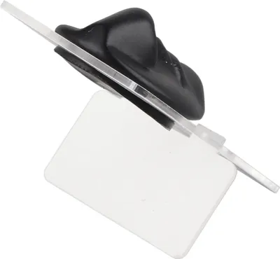 Obrázok produktu pre Silikónové ústa Nos Model 3D realistický opakovane použiteľný displej Nos Piercing Practice Model (Black )