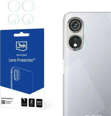 Produktbild von 3mk Hybridglas Lens Protection für Cubot P60  Kamera Objektiv Kameralinse 0,16mm 6H (4 Stück)