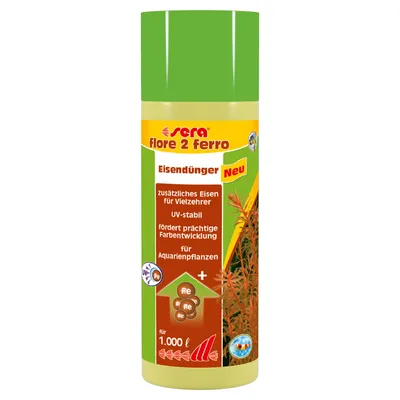 Produktbild von Sera Dünger für Aquarienpflanzen flore 2 Ferro 250 ml