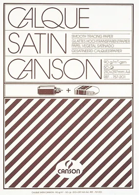 Obrázok produktu pre CANSON 200757201 Transparentpapierblock DIN A4 90 g/qm