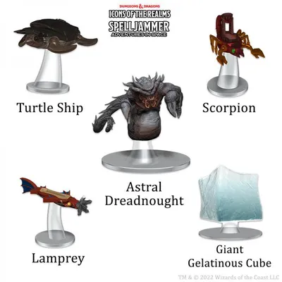 Produktbild von D&D Icons of the Realms: Schiffsmaßstab – Angriffe aus dem Weltraum