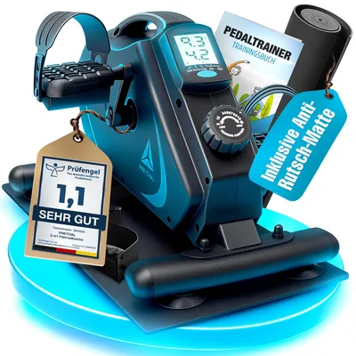 Produktbild von Pedaltrainer Senioren, flüsterleiser Beintrainer, 10 Stufen und LED-Display
