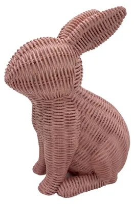 Immagine prodotto di Clayre & Eef, decorazione coniglietto rosa, plastica