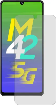 Produktbild von 2x Samsung Galaxy M42 5G Premium Panzerfolie 7H Schutzfolie Antibakteriell Antischock