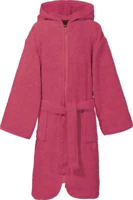 Produktbild von Erwin Müller Kinder-Kapuzenbademantel fuchsia 158 / 164