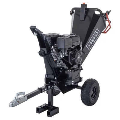 Produktbild von Scheppach Benzin-Messerhäcksler PGS420E - 9 kW / 12 PS 4-Takt-Motor | 120mm Schnittstärke | 6,5L Benzintank | 2530min-1 Drehzahl | einfacher Transport