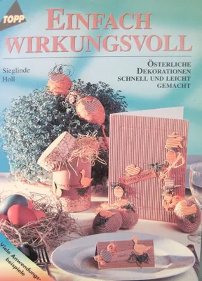 Produktbild von Bastelbuch- Einfach-Wirkungsvoll
