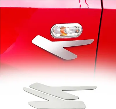 Immagine prodotto di Decorazioni laterali Autodecor per Togg T10X T10F 2023-2025 Decorazioni in acciaio inossidabile cromato 2 pezzi