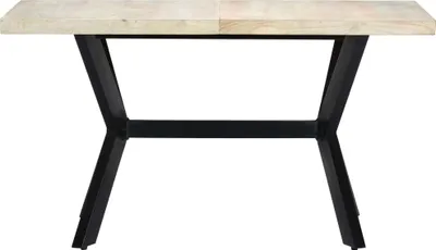 Obrázek produktu pro vidaXL Jídelní stůl 140x70x75 cm z masivního dřeva mango bělený