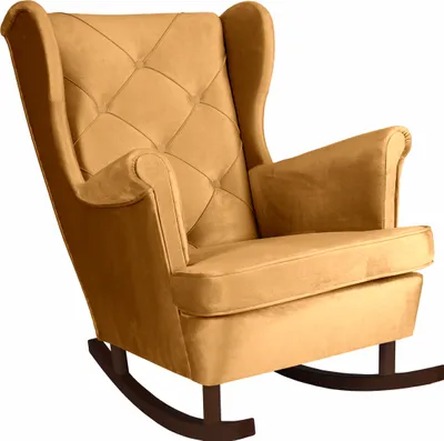 Produktbild von Křeslo Schaulk Křeslo do obývacího pokoje Velvet lounge chair Televizní křeslo Relaxační křeslo Křeslo do obývacího pokoje Křeslo ke kávě Křeslo, 102 x 81 x 95 cm, zlatá barva