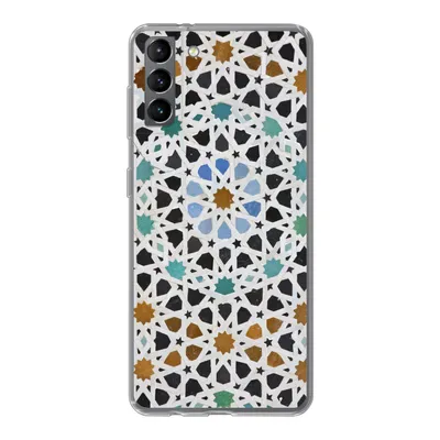 Produktbild von MuchoWow® Handyhülle Schutzhülle Hülle für Samsung Galaxy S21 Plus Ein marokkanisches Mosaikdetail Silikon Softcase Handy Hülle - Handy-Tasche