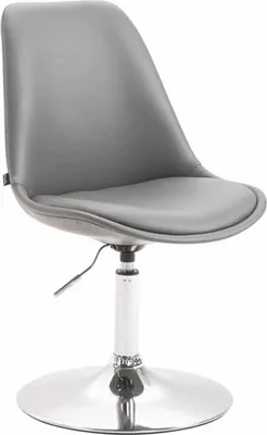 Produktbild von Stuhl HLO-CP27 C Kunstleder  grau