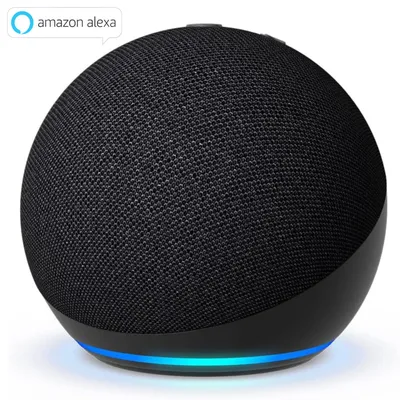 Produktbild von Amazon Echo Dot 5 Anthrazit (Neueste Generation) Smarter WLAN Bluetooth-Lautsprecher Lautsprecher