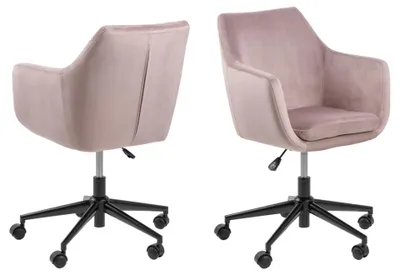 Produktbild von Actona Nora, Gepolsterter Sitz, Gepolsterte Rückenlehne, Pink, Pink, Stoff, Stoff