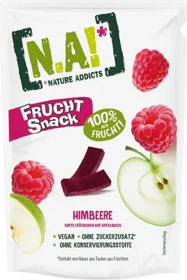 Produktbild von N.A! Nature Addicts Frucht Snack Himbeere 35g