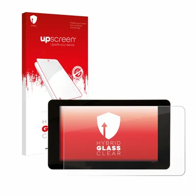 Produktbild von upscreen Schutzglas für Raspberry Pi Touchscreen 7" Schutzfolie Panzer Folie Glas Display Schutz klar