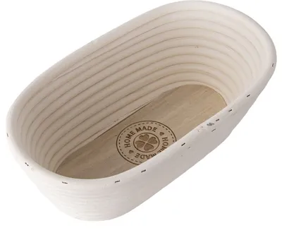 Produktbild von Orion Gärkörbchen Brotteig Gärkorb Brotform aus Rattan für ovales Brot 32x15 cm