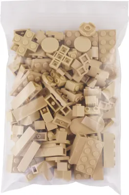 Produktbild von LEGO® Steine Sondersteine Gemischt Hellbeige NEU! Menge 400x – Jede Mischung individuell zusammengestellt