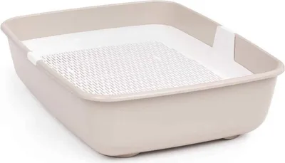 Produktbild von Große Katzenbox mit Reinigungsfilter | Hygienisches und langlebiges Schalenklo für Katzen