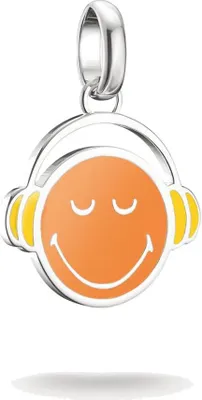 Obrázek produktu pro Thomas Sabo SMILEYWORLD® Headphones Charm-Anhänger Connect Silber