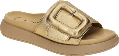 Produktbild von Gabor 63.751 Damenschuhe - bequeme Pantoletten gold Freizeit NEU