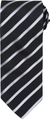 Productafbeelding van Herrenslips met streepdessin, model RW5237 (one size) (zwart/zilver)