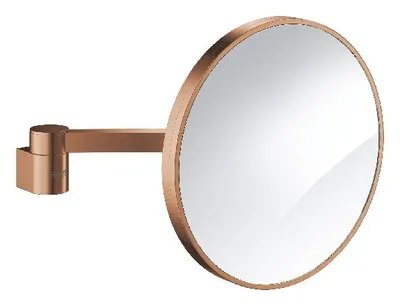 Produktbild von GROHE Kosmetikspiegel Selection 41077, Wandmontage, warm sunset gebürstet