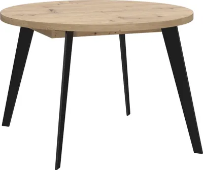 Produktbild von Esstisch >TABLES< ausziehbar bis 150cm, Artisan Eiche Nachbildung - 110/150x74,5x110cm (BxHxT)