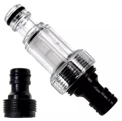 Wasserfilterset 16 mm mit 3/4 Anschluss für Gartenschlauch
