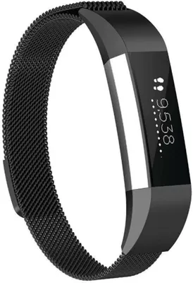 Immagine prodotto di Go Go Gadget – Bracciale per smartwatch – adatto per FitBit Alta – Chiusura magnetica – Taglia S/M – Nero