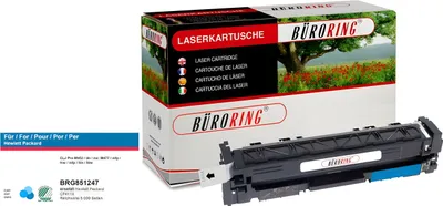 Produktbild von Toner Cartridge cyan, # CF411X für Color LaserJet Pro M452/452dn/