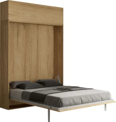 Immagine prodotto di ITAMOBY - Letto matrimoniale a scomparsa 160 Kentaro con pensile quercia natura