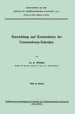Obrázok produktu pre Entwicklung und Konstruktion der Unterseeboots-Sehrohre