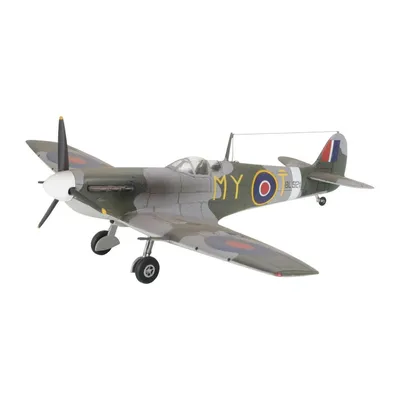 Produktbild von Revell Spitfire Mk V, Starrflügelflugzeug-Modell, Montagesatz, 1:72, Supermarine Spitfire, Kunststoff, Second World War