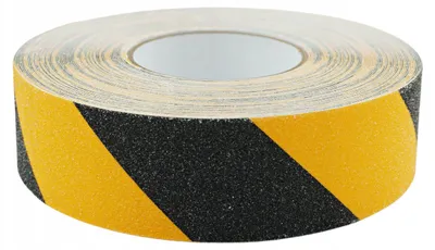 Produktbild von Fibor Rutschschutzband 50mmx25m Gelb-Schwarz Warnband