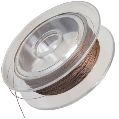 Produktbild von Predax Fishing Stahlvorfach 50m 6kg 7x7 braun