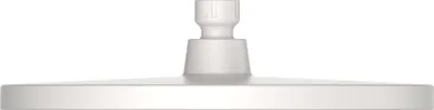 Produktbild von Regenduschkopf D2211R rund - Ø 25,4 cm - Anti-Kalk - Farbe wählbar, Farbe:Chrom / Schwarz matt