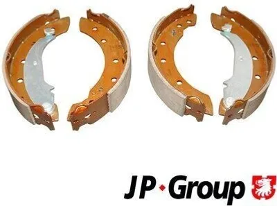 Produktbild von JP GROUP Bremsbackensatz Trommelbremse Hinten für RENAULT Clio III Schrägheck (BR0/1, CR0/1) 203mm 4163901310