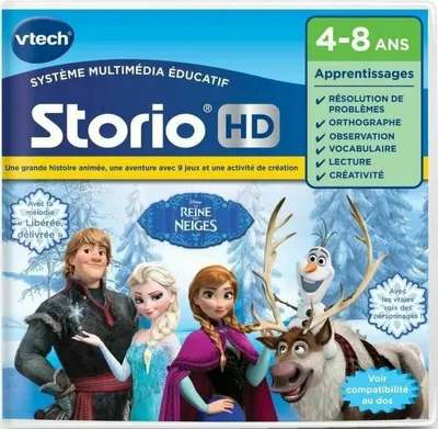 Image de Vtech - 274505 - Jeu Pour Tablette - Hd Storio - La Reine Des Neiges