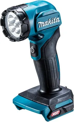 A Makita LED work light is shown against a white background.
