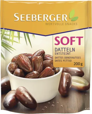 Produktbild von Seeberger Soft-Datteln entsteint (200 g)
