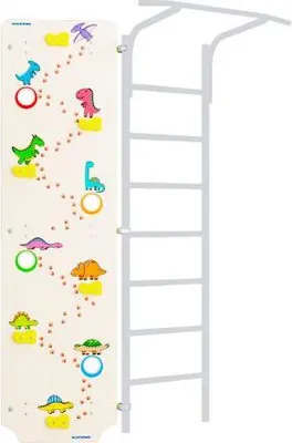 Produktbild von Dino-Kletterwand NEXT 220 cm, 6 Griffe