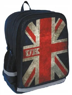 Produktbild von Starpak Jugend Schulrucksack UK-Flagge Motiv 62900
